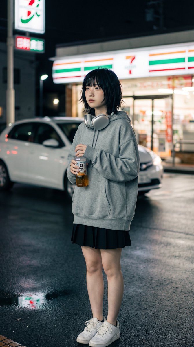 QT @Maercihh： 漫无目的地等待。 Nano banana pro on Gemini。 照片：https://pbs.twimg.com/media/HF72ciPaAAAsY1L...