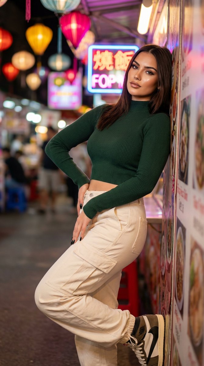 高端 Z世代，美学风，精心策划，时尚利落, 女性, 21, 亚裔/欧裔, 沉稳、自信，整体造型利落考究, 健美纤细，姿势进一步凸显, 紧致，沙漏型, 曲线优美, 轮廓分明, 圆润挺翘, 光滑、...