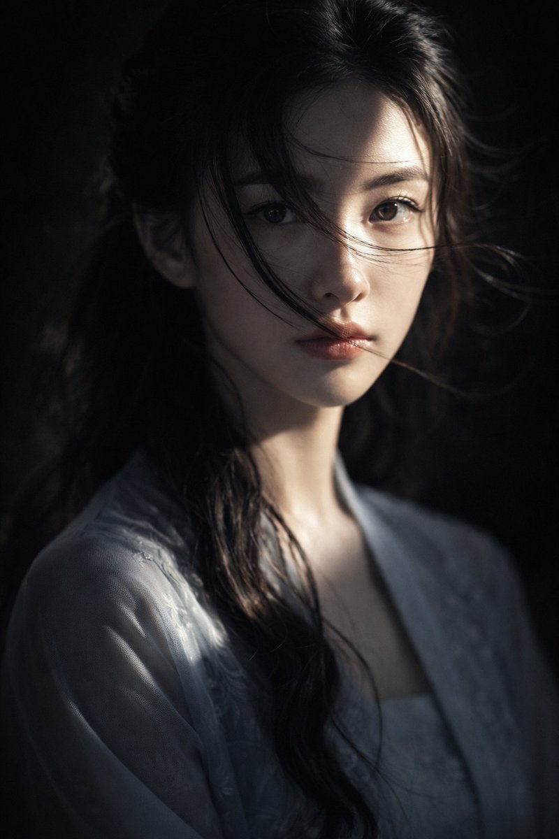 { "style": "8K 超写实特写肖像", "subject": { "gender": "女性", "skin_tone": "白皙", "face_reference": "与上传图...