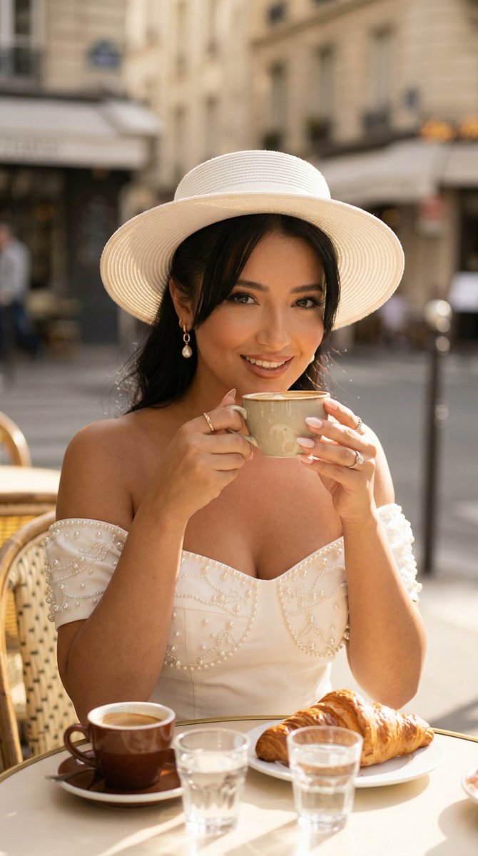 { "generation_request": { "meta_data": { "tool": "Nano Banana 2", "task_type": "paris_cafe_morni...