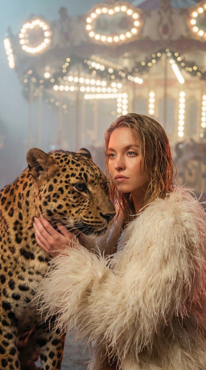 { "prompt_type": "高端时尚电影感肖像", "subject": { "identity": "悉尼·斯威尼 (Sydney Sweeney) 相似长相者", "face":...