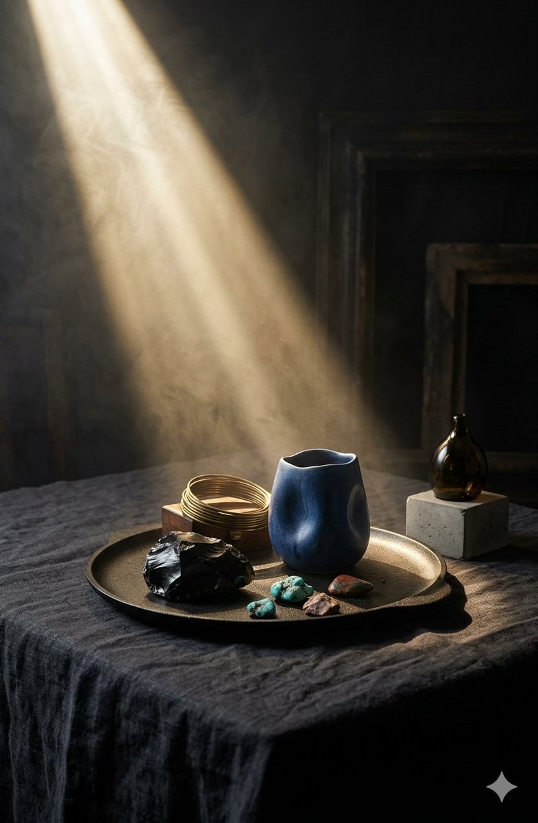 { "prompt_metadata": { "version": "2.0", "theme": "Surreal Stealth-Wealth Still Life", "scene_se...