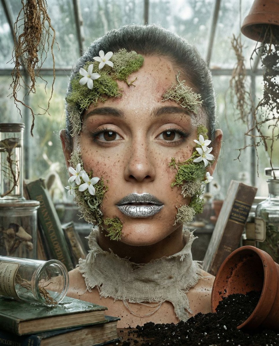 女性, The Protagonist, Ageless, Ethereal, Neutral expression, direct gaze, hyper-detailed skin tex...