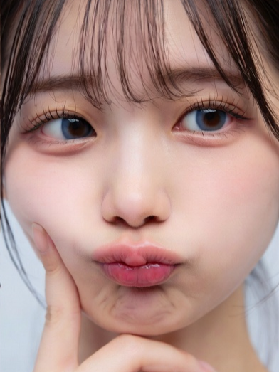 微距拍摄，嘟嘴，眼睛看向一旁，柔软的皮肤纹理 https://t.co/r3HPlhZtKD