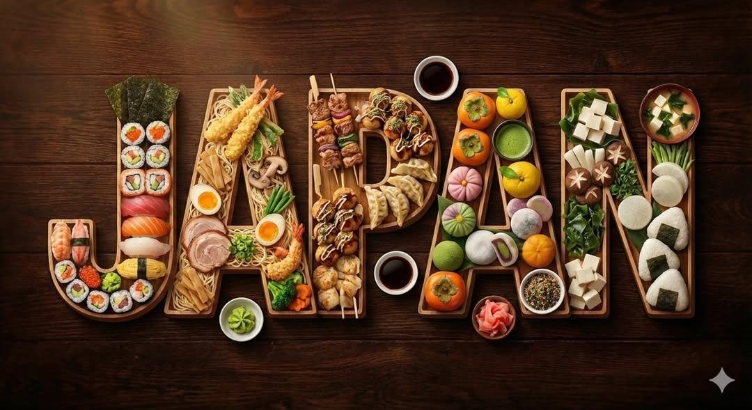 受美食摄影启发的高品质数字插画, 字体构图, [COUNTRY], 粗体大写字母, 雕塑感、三维立体、分层、字母略微重叠, 增强深度与视觉流动感, [THE COUNTRY], [SIGNAT...