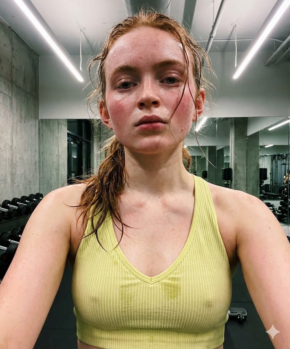 { "subject": { "identity": { "biometric_reference": "Sadie Sink", "facial_anatomy": { "facial_st...
