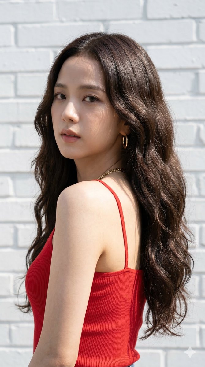 { "image_generation_prompt": { "subject": { "name": "Jisoo (Blackpink)", "features": "优雅的心形嘴唇,精致...