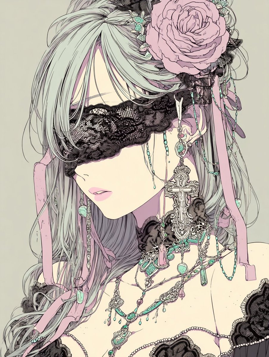 Azu，好久不见。 我画了一些同人作品（fan art）。 它们都用了同一个提示词，但 Midjourney、Grok、Copilot 和 Gemini 各生成了不同的结果。🎶 现在的科技真是...