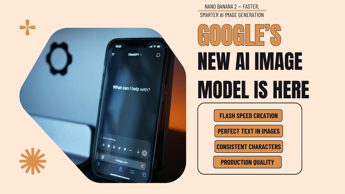 🚀 Google 刚刚推出了一款强大的全新 AI 图像模型。 Nano Banana 2 将 Gemini 的智能与闪电般的图像生成速度相结合，...