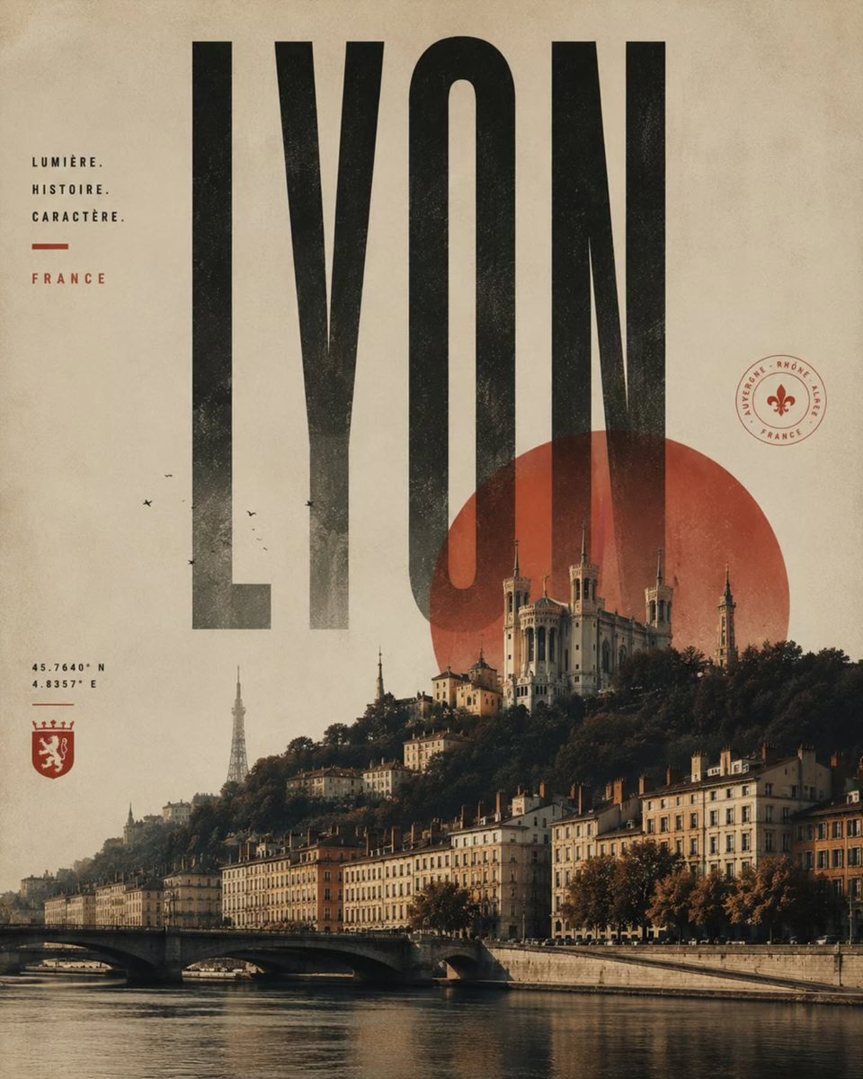 为 [LOCATION NAME]（地名）创作一张电影感极简风格的旅行海报。 自动检测并根据目的地的地理、文化、气候、建筑和情感氛围 调整设计语言。 设计系统应自动生成： - 合适的视觉风格（...