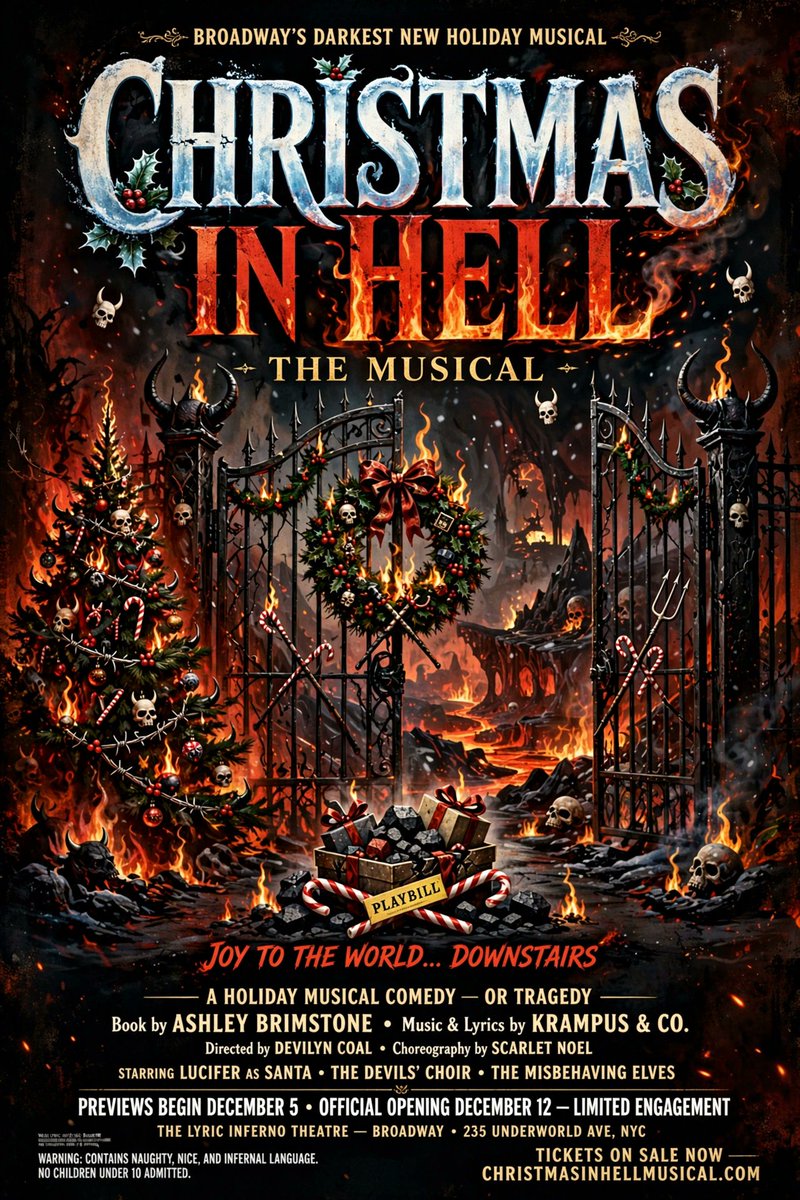 《Christmas in Hell》，音乐剧 https://t.co/Q4dqCtLbay
