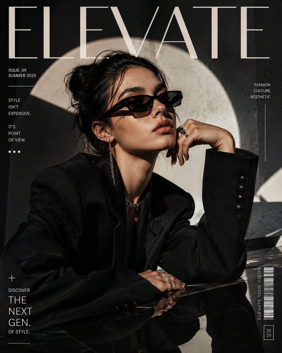 超高端奢华时尚编辑封面 | 顶级杂志封面 | 提升杂志风格 | VOGUE × HARPER'S BAZAAR × NUMÉRO × DAZED × OFF-WHITE × SAINT LAU...