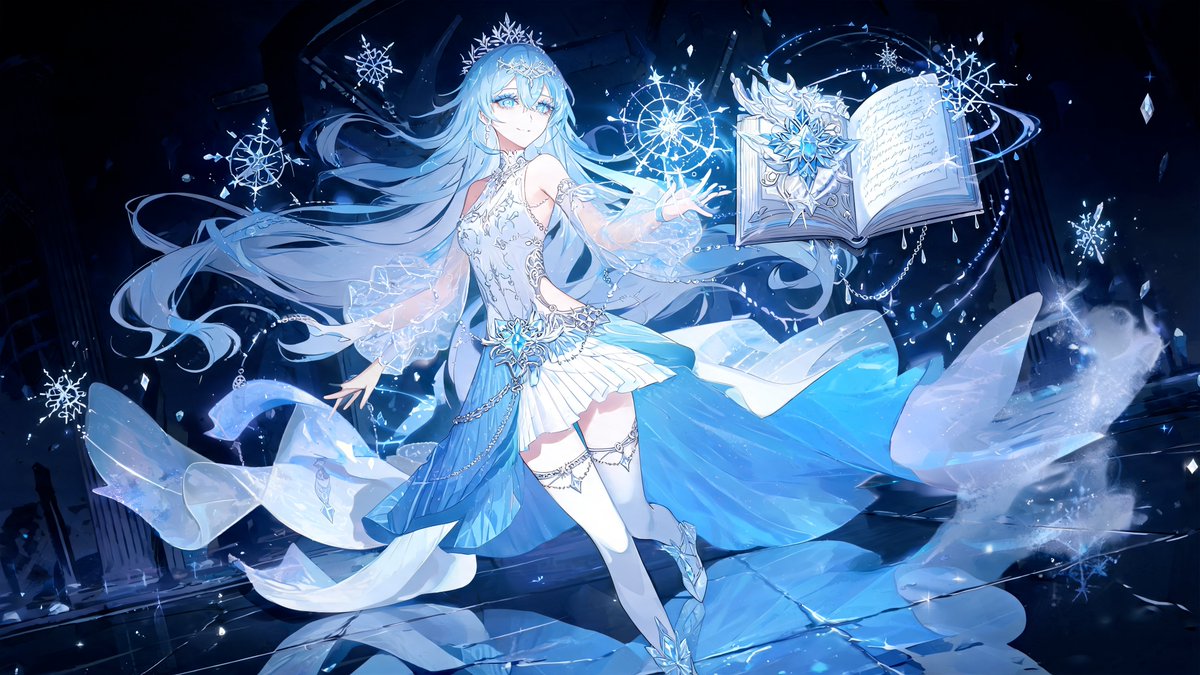 [SUBJECT] C1：火焰法师——长长的深红色头发，发光的红色眼眸，黑色无袖紧身胸衣连衣裙饰以红色火焰刺绣，黑色肘部手套，过膝长袜，高跟鞋，撕裂的红色斗篷，悬浮的黑色魔典镶有红色宝石；火焰...