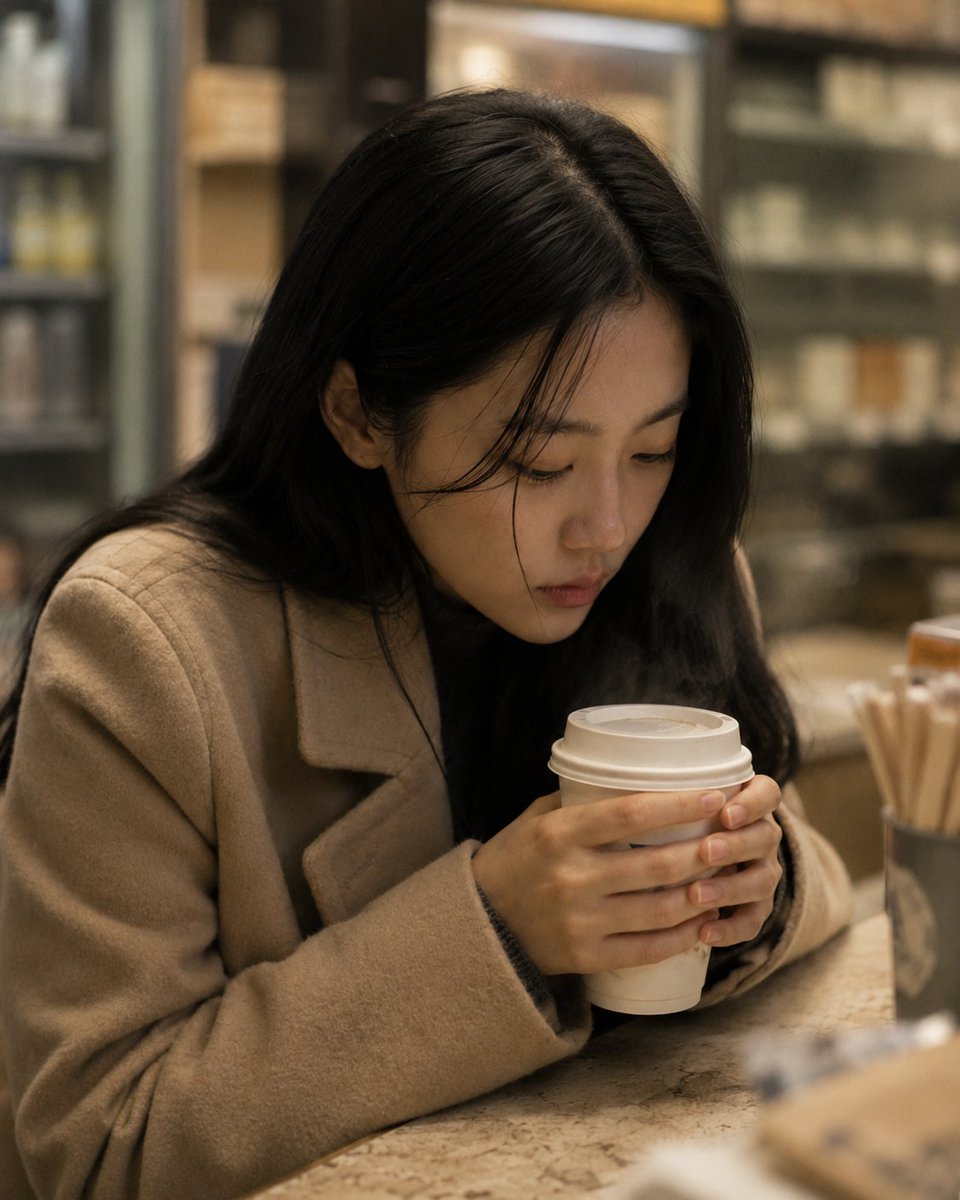 GPT Image 2 on ChatGPT 情绪系列片《公寓一夜》- 15 One Night in the Apartment - Part 15 Hot Coffee, Wrong Ho...
