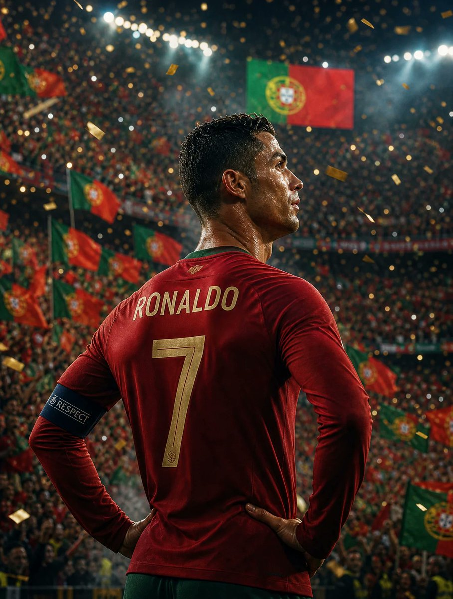 克里斯蒂亚诺·罗纳尔多（Cristiano Ronaldo）独自一人站立，双手叉腰，静静地望向一座沸腾的足球场，看台上挤满了挥舞着成千上万面葡萄牙国旗的葡萄牙支持者。他的眼中闪烁着泪光，回首一...