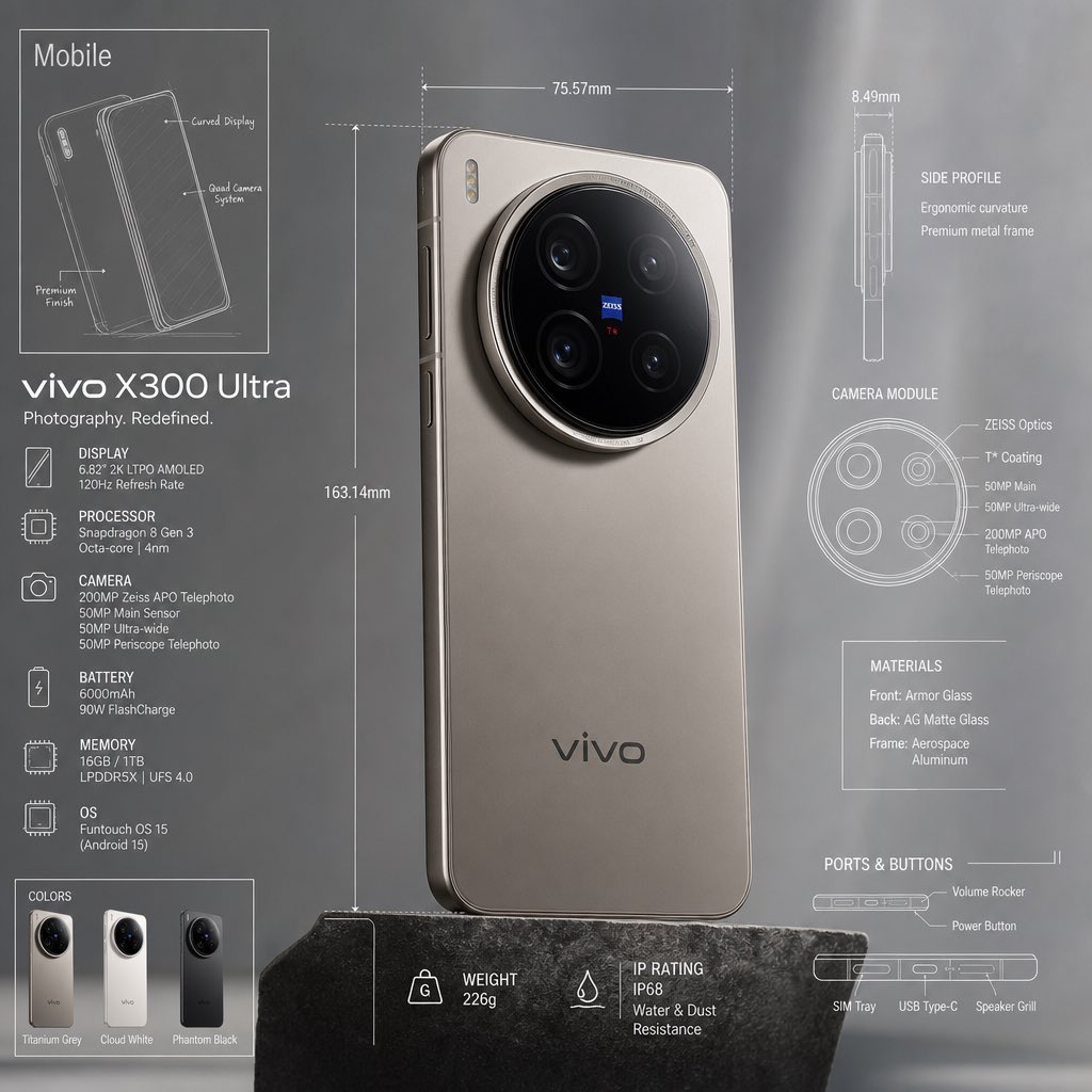 [产品名称]的高级技术信息图。 仅使用参考图像来理解物体的形状和结构，不要复制相同的照片、角度、构图或背景。以新的专业且真实的摄影方式重新诠释主体，干净且光线充足，配以合适且更具美感的背景。将...