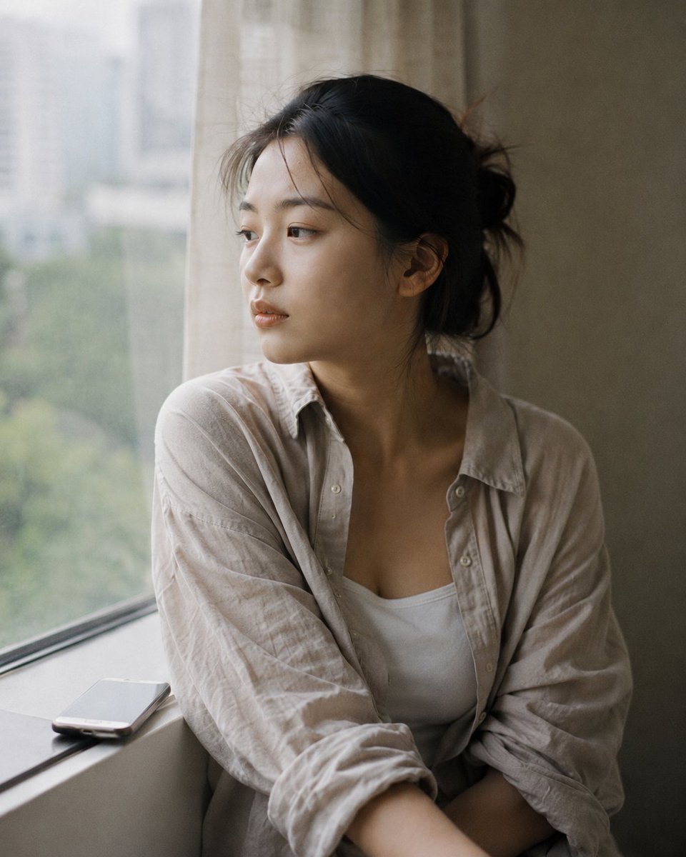 GPT Image 2 on ChatGPT 情绪系列片《公寓一夜》- 1： One Night in the Apartment - Part 1: The Light Is Still H...