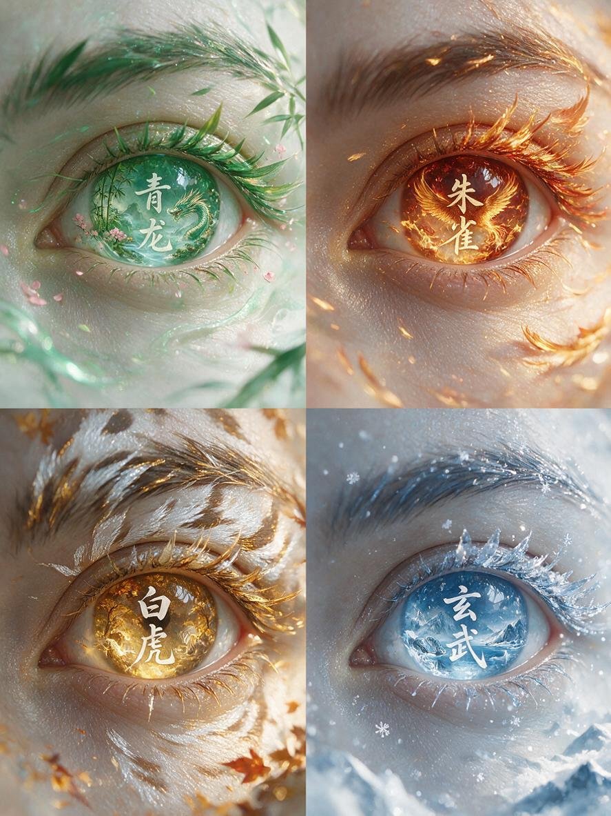 GPT Image 2.0 vs Seedream 5.0 Pro！ 不标答案，先看图。 猜猜哪张是谁生成的？😎 Prompt ⬇️ 以眼部特写参考图作为唯一人物眼睛参考，生成一张 3:4 四...