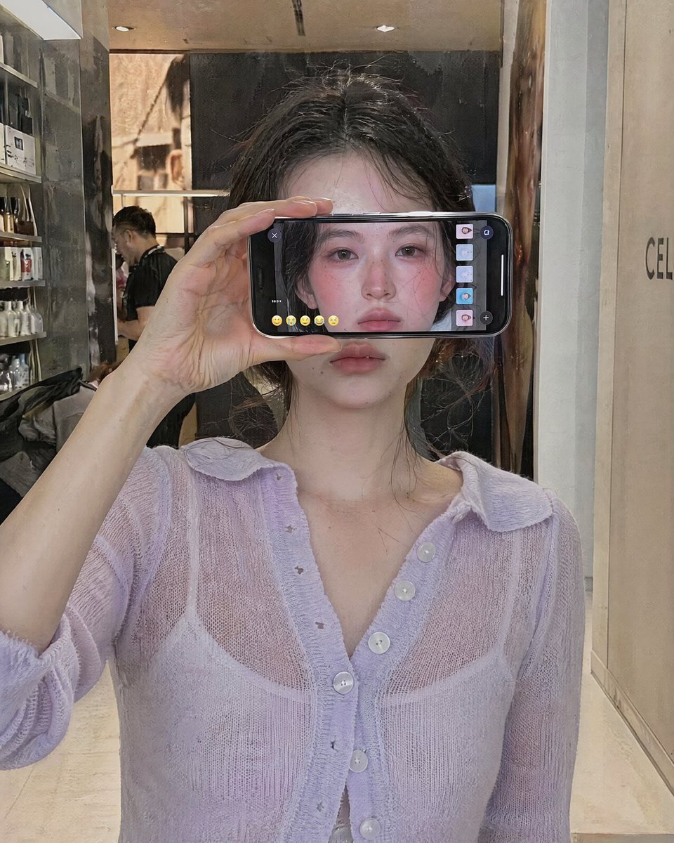 Chatgpt image 2 on @openart_ai { "prompt": "Ultra-realistic iPhone portrait with identity accura...