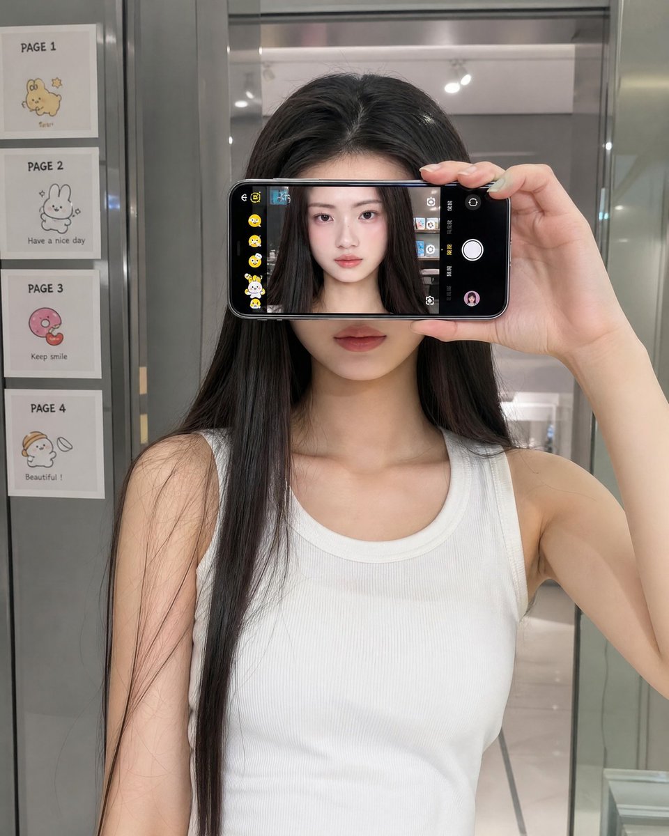 Chatgpt image 2 on @openart_ai { "prompt": "Ultra-realistic iPhone portrait with identity accura...