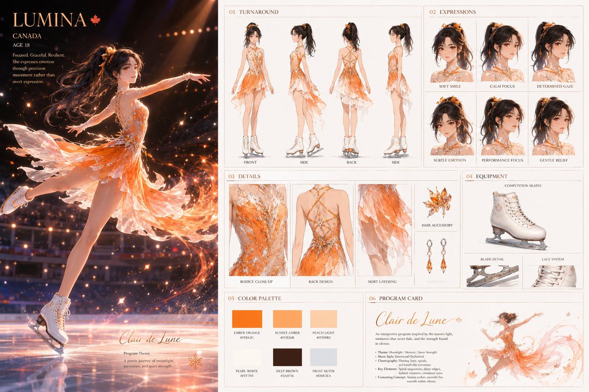 1、关于GPT图像2的提示词 STYLE： ultra high-end anime character design sheet, cinem...