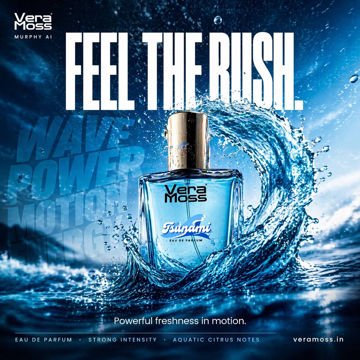 https://t.co/iwaQ4Gl9Qc 为 Vera Moss 香水（Eau De Parfum）创作一系列超写实电影级商业广告牌,高端香氛广告,极致抛光的奢华质感,4:5 海报画幅,...