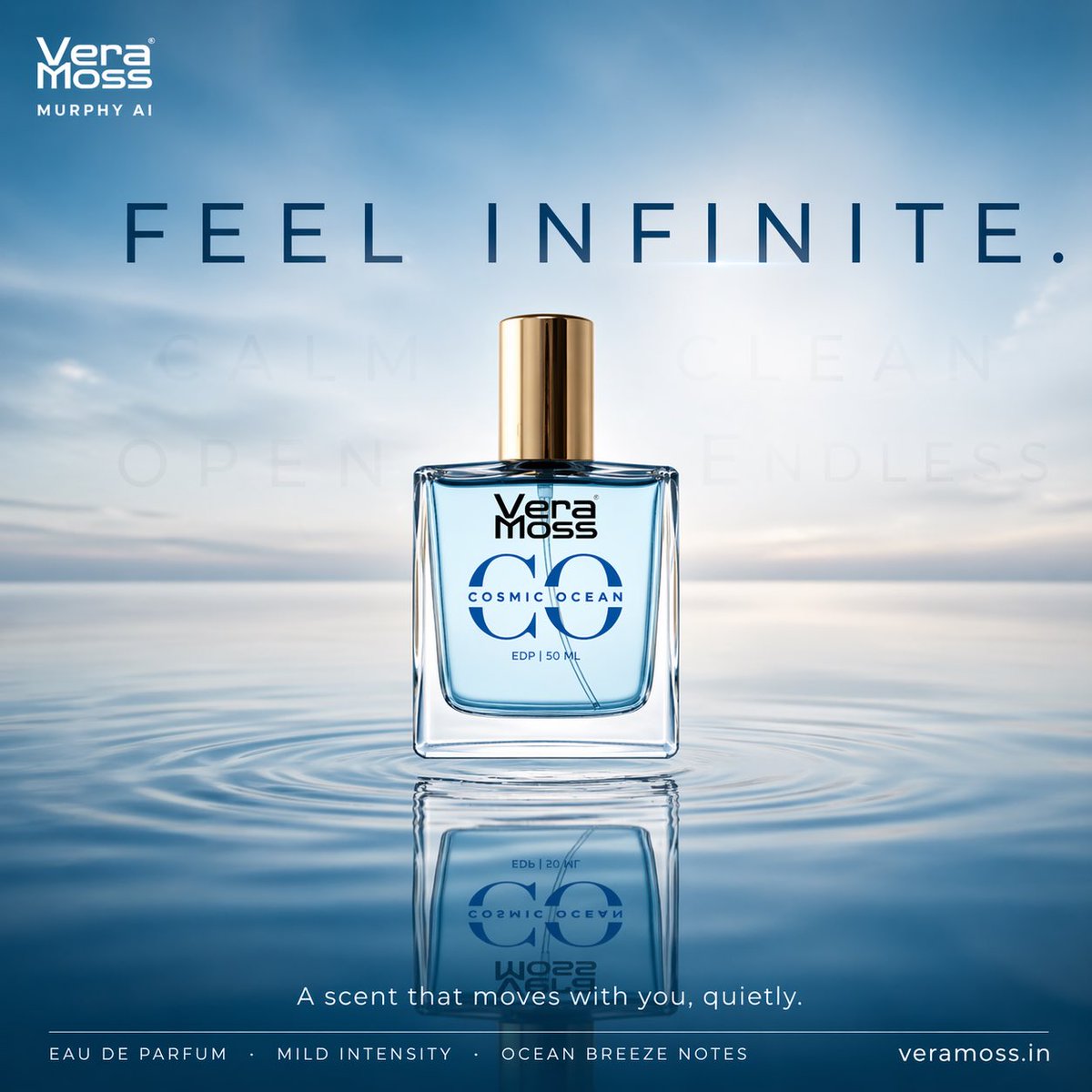 https://t.co/iwaQ4Gl9Qc 为 Vera Moss 香水（Eau De Parfum）创作一系列超写实电影级商业广告牌,高端香氛广告,极致抛光的奢华质感,4:5 海报画幅,...