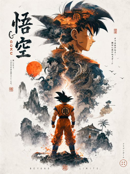 火影忍者宣传海报, 鸣人, 火影忍者动画, 标志性的宣传风格艺术再诠释, 鸣人头部的大幅标志性视觉,面部特征,面具式构图或半身剪影, 主导性的象征焦点, 全身鸣人,处于稳定姿势或轻微的动态动作...