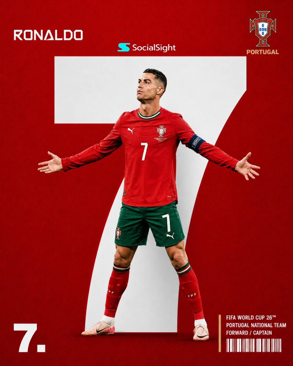 创作一张现代国际足联世界杯（FIFA World Cup）活动风格的顶级体育编辑海报。构图以一名全身职业足球运动员为中心，他自信地站立，双臂张开呈胜利姿势，微微抬头，神情坚定。在球员身后是一个...