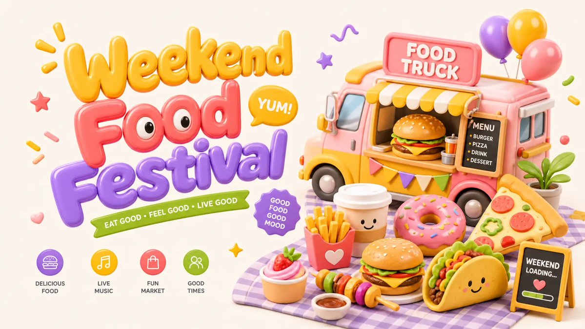 https://t.co/o4Uwqq7IHD 3D 黏土插画风格的竖版海报，背景干净简约，采用 Behance/Dribbble 视觉设计传统的抽象艺术美学。氛围清新、活泼、年轻、细腻。主题...