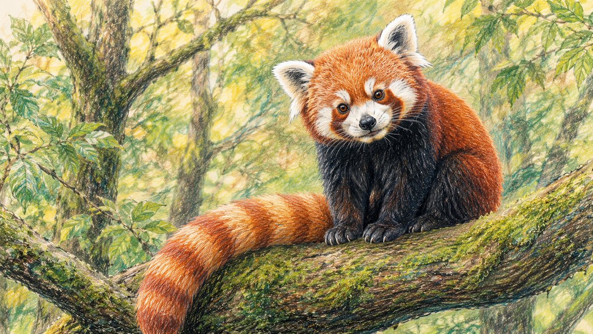 手绘彩色铅笔插画风格的[主题]，分层铅笔质感，可见笔触，色彩鲜艳而柔和的晕染，真实写实的明暗阴影，带纹理的纸张表面，艺术手工质感 使用 @lovimg_com 创作 https://t.co/...