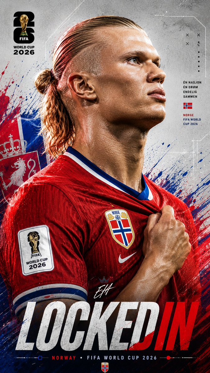通用 FIFA 2026 世界杯 “Locked In” 海报, 超现实电影级体育海报, [PLAYER_NAME 或上传的球员], 强力侧面肖像，神情高度专注, 坚定、锁定目标、冠军心态,...