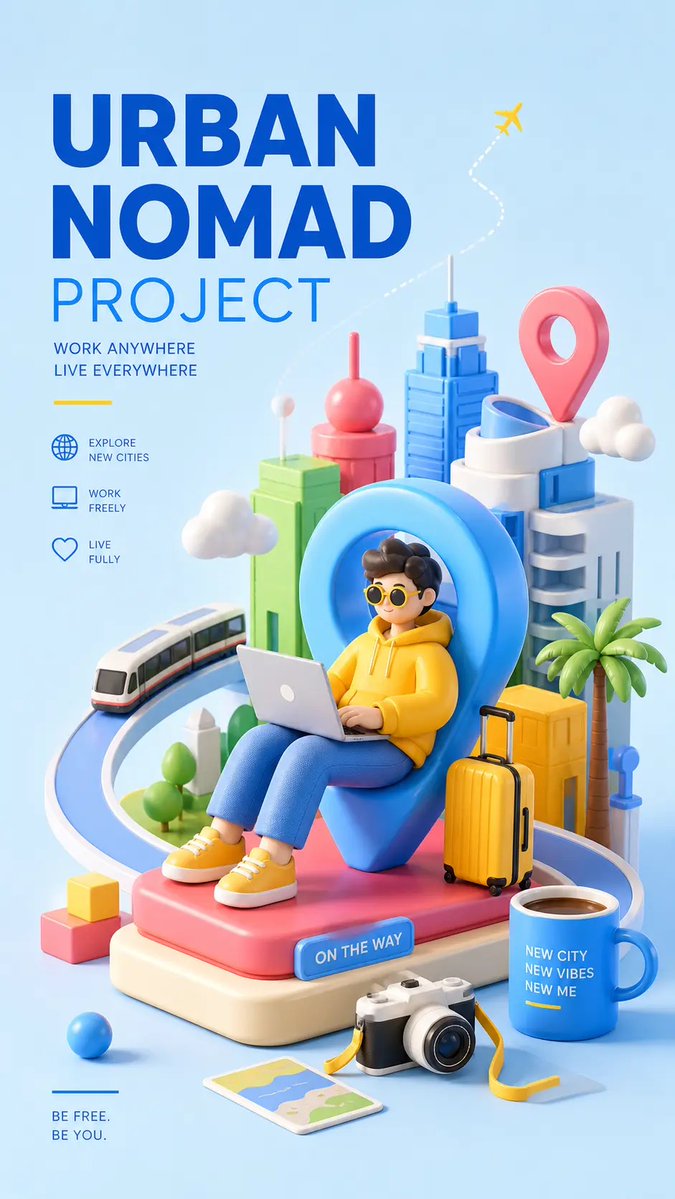顶级互联网营销视觉设计,Behance / Dribbble 启发的 3D 插画海报美学,C4D 渲染风格,柔光处理,鲜艳高饱和度色彩,多巴胺驱动配色,抽象艺术作品,极简干净背景,清新活泼感,...
