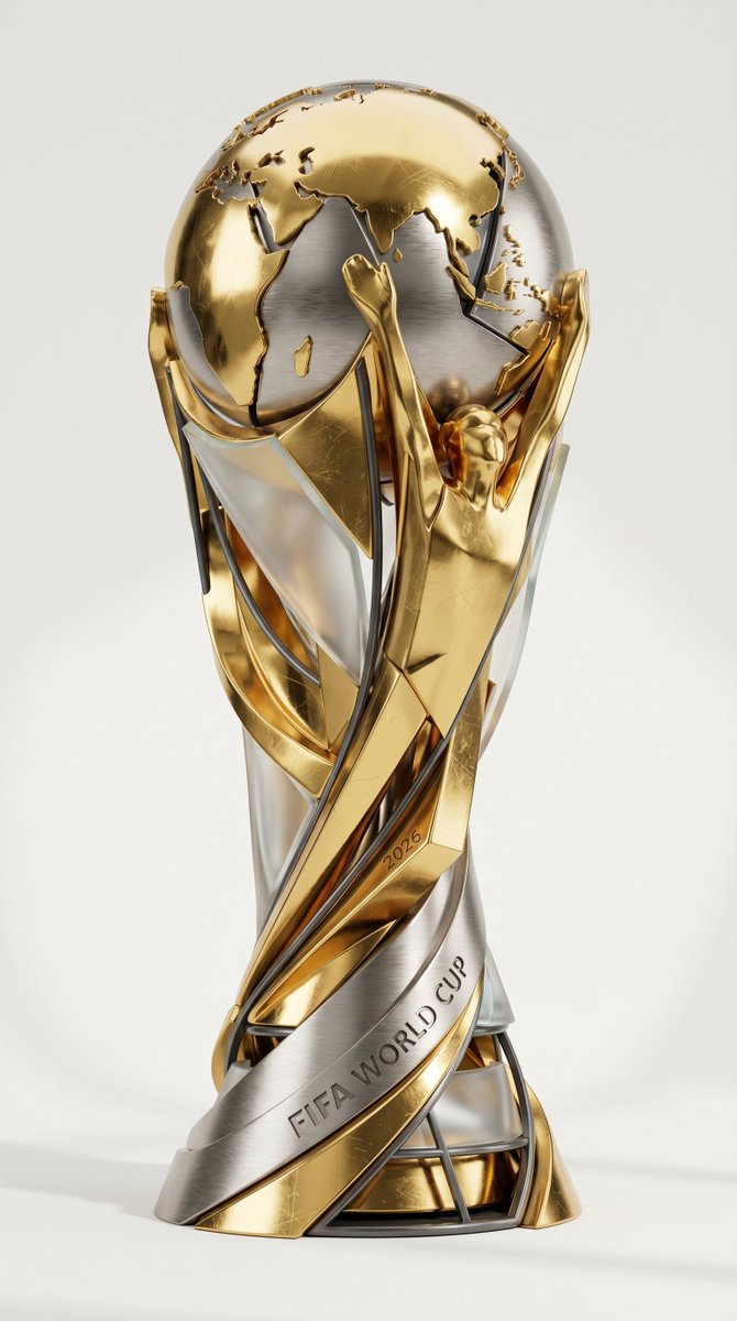 想象一下 2026 年 FIFA 奖杯以一种不同的建筑风格呈现。 Nano Banana 2 在 @Skywork_ai 上 ——（Skyclaw 智能体仅凭单个模板就为我生成了这些惊艳的设计...