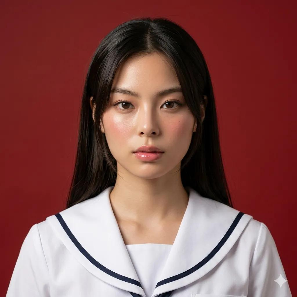创建图像：以附加的图像作为主要面部参考，以高精度进行处理，同时保留精确的面部结构、可识别的身份特征、面部比例、肤色以及自然的不对称性。 一张戏剧感十足的高端行政级工作室人像。人物身穿剪裁完美的...