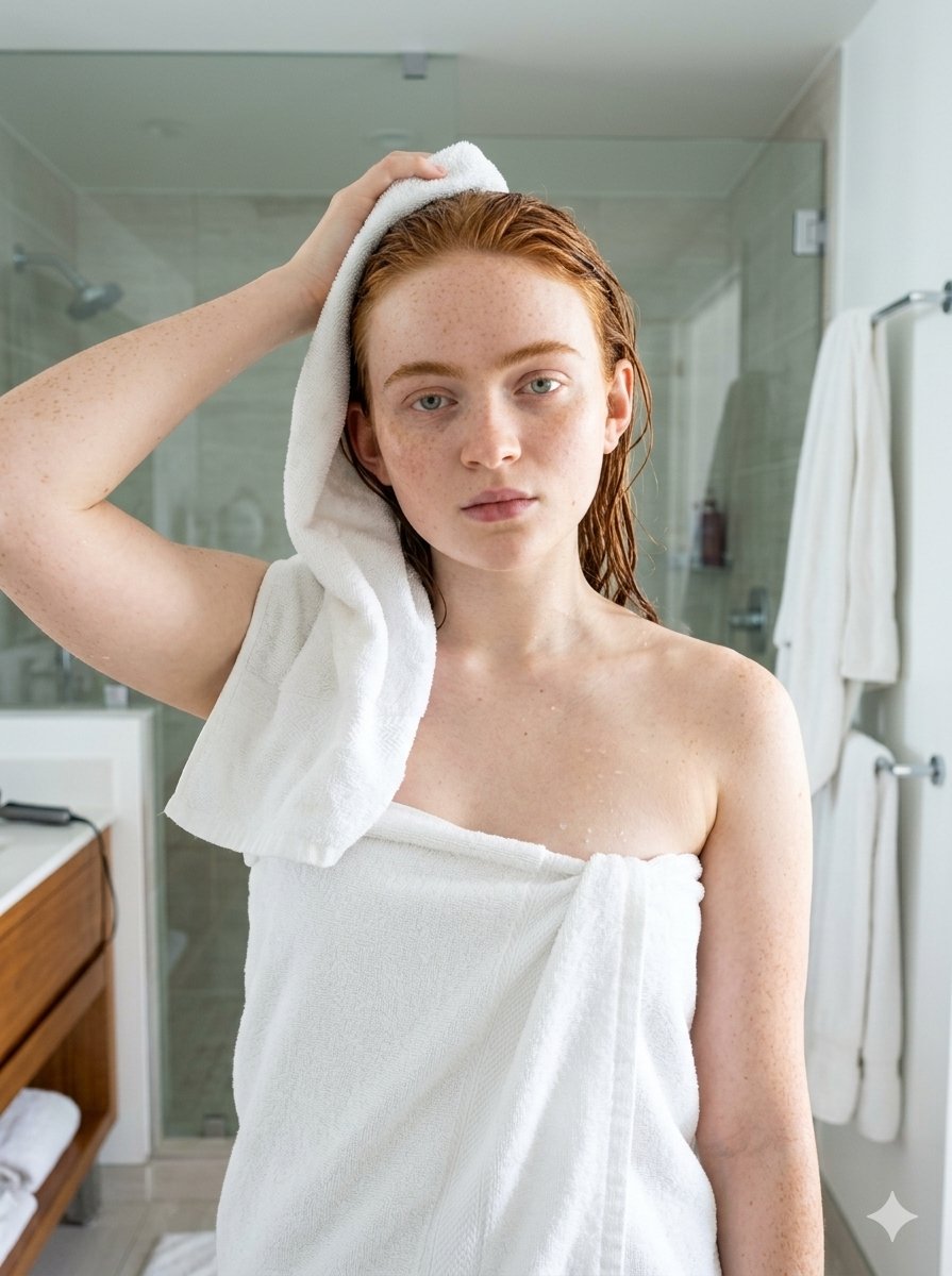 image_prompt, 1.0, Use uploaded reference face exactly（完全使用上传的参考面部）, Ultra realistic young woman...
