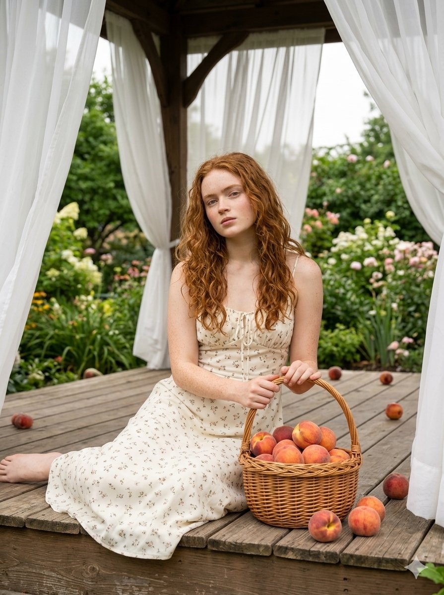 photorealistic, romantic, dreamy, cottagecore, soft overcast natural daylight, diffused ambient...