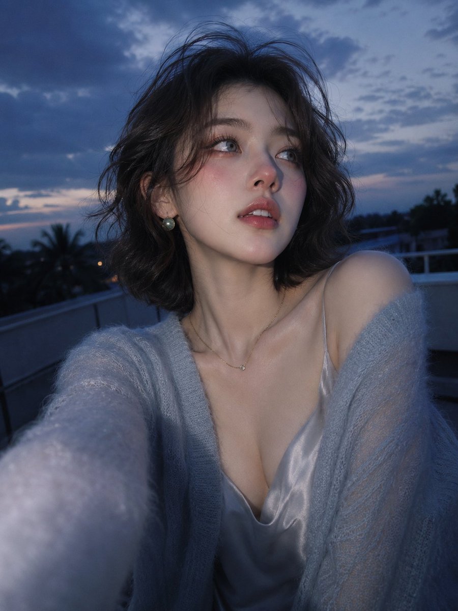 低质量，模糊，扭曲的脸，糟糕的解剖结构，多余的肢体，僵硬的姿势，不自然的自拍角度，过曝的皮肤，刺眼的闪光灯，塑料感的皮肤，过亮的颜色，廉价的布料，杂乱的背景，卡通风格，夸张的美颜滤镜，不真实的...