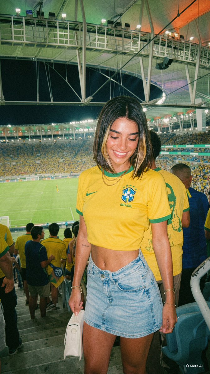 绿色和黄色💚💛 如果你今夏与巴西队一起出征，就发一个🇧🇷吧❤️‍🔥 @CBF_Futebol 想在世界杯上拥有你的 AI 网红吗？➡️ https://t.co/4jsBBmx5xA @ori...