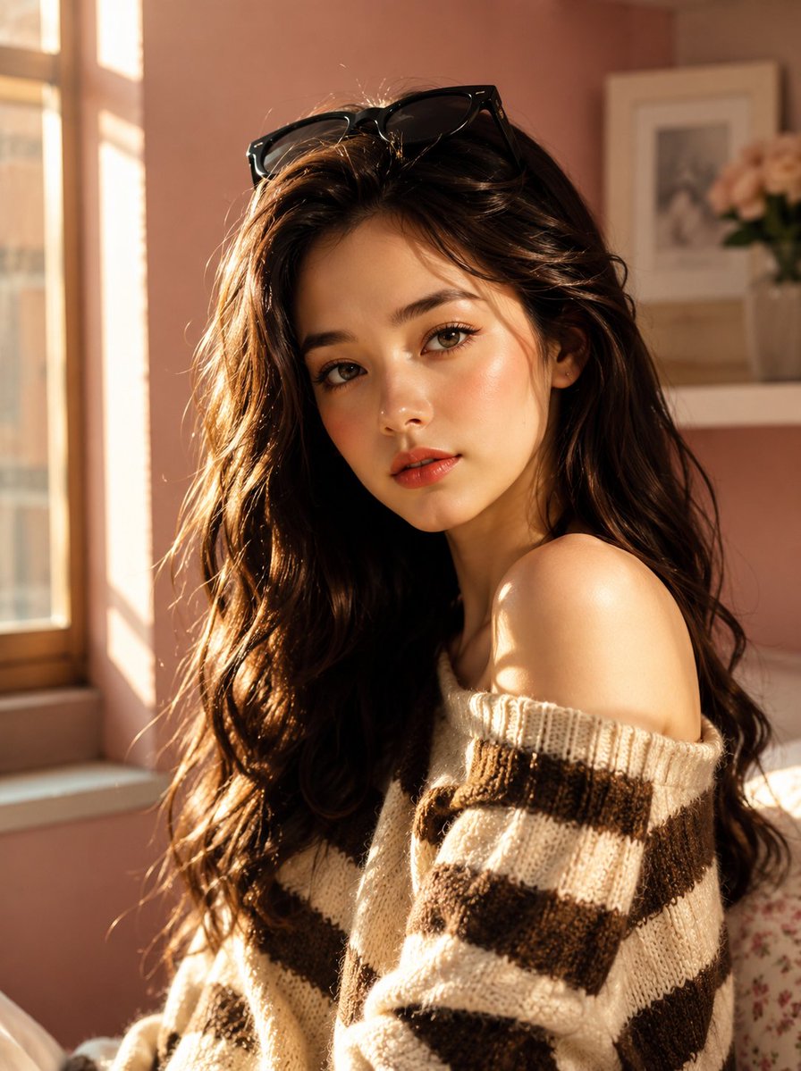 低质量,模糊,人体结构错误,多余的手指,扭曲的手,不对称的眼睛,不真实的皮肤,卡通,动漫,水印,标志,文字,噪点图像,过度处理的面部,过度饱和的色彩,重复的配饰,低分辨率,特征绘制粗糙。 风格...