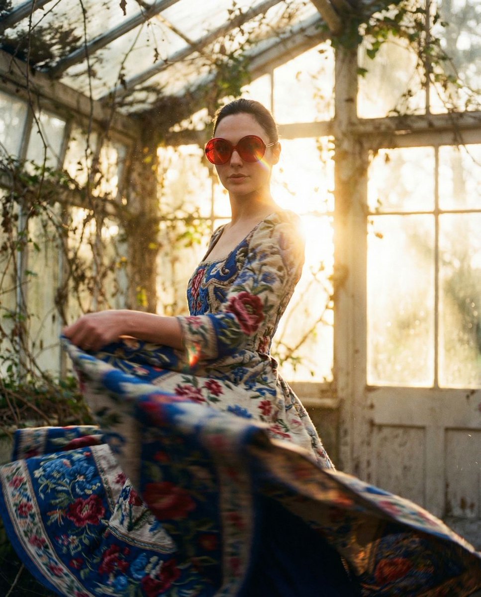 女性, The Kinetic Muse, Neutral, ageless high-fashion model, Symmetrical, hyper-realistic skin tex...