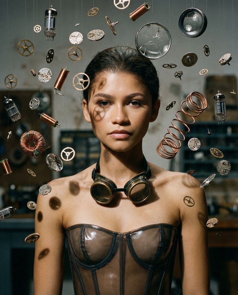 女性, The Protagonist, Universal Template, Neutral to intense gaze, high detail on skin texture, S...