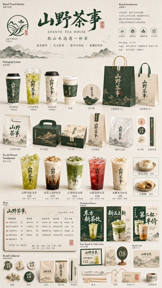 网站链接 full prompt：https://t.co/YFSaRdOlcM Generate a [Restaurant Brand Touchpoint Matrix] series...