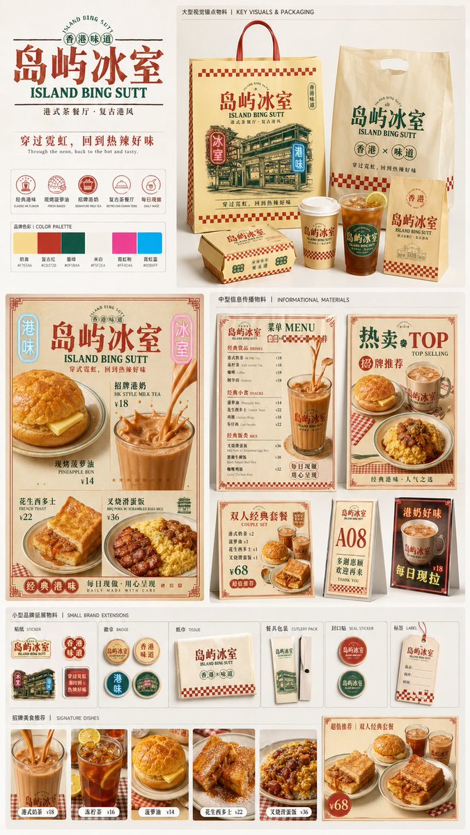 网站链接 full prompt：https://t.co/YFSaRdOlcM Generate a [Restaurant Brand Touchpoint Matrix] series...