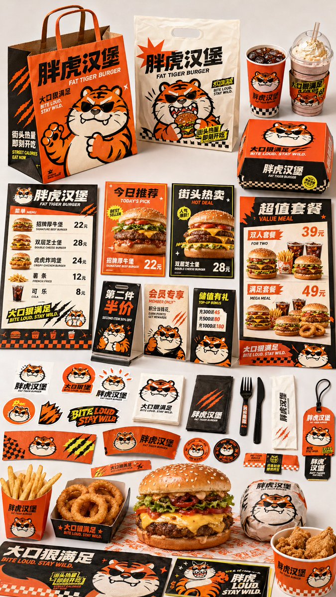 网站链接 full prompt：https://t.co/YFSaRdOlcM Generate a [Restaurant Brand Touchpoint Matrix] series...