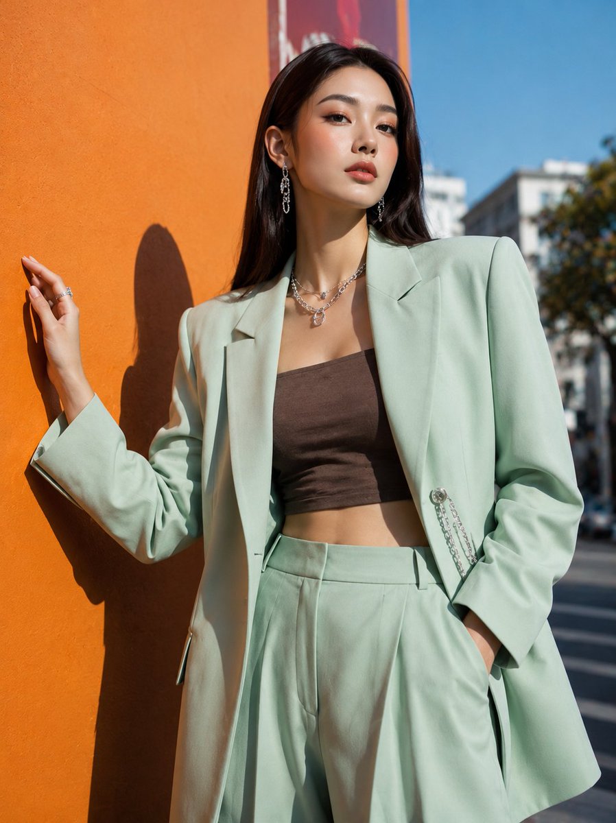 低质量，模糊，人体结构不佳，面部扭曲，多余的手指，手部绘制差，颜色过度饱和，凌乱的头发，重复的配饰，卡通风格，动漫风格，水印，标志，文字，图像噪点，低分辨率，不真实的皮肤，特征绘制粗糙。174...