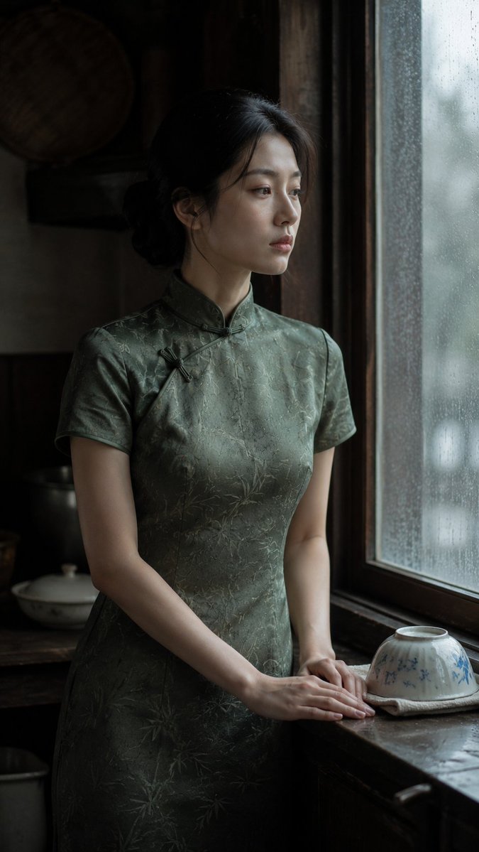 GPT Image 2 对比 Midjourney v8.1 雨日厨房窗边 / Rainy Day Kitchen Window 提示词 👇👇👇 ▸ GPT Image 2 一张中等景别的真实...
