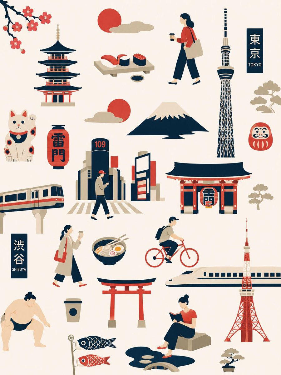 创建一幅精致的扁平矢量编辑图案插画，主题为[Melbourne]，以无缝的生活方式艺术拼贴形式构成，融合地标建筑、本地文化、度假场景和象征性的城市元素。 灵感源自高端斯堪的纳维亚编辑图形、中世...