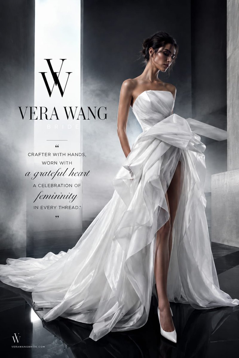 受顶级Vogue、迪奥（Dior）、Sabyasachi、艾莉・萨博（Elie Saab）以及高端平面广告启发的奢华高级定制婚纱时尚大片，核心重点是突出一位惊艳超模身着做工精湛的高级定制婚纱，...