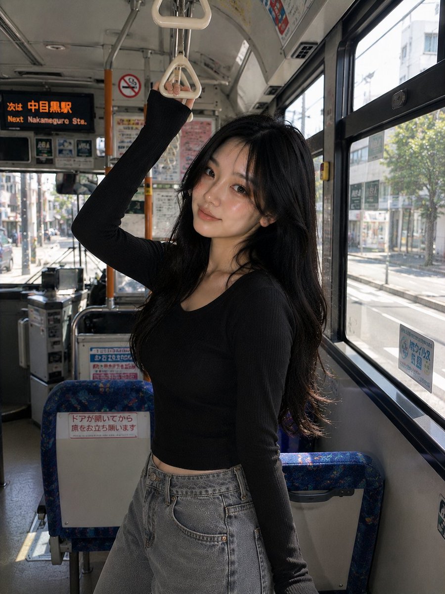 GPT Image 2 on ChatGPT 提示词； 超写实肖像，延续之前图片中同一位美丽的韩国女孩，保持完全相同的面容、柔和的韩式美感、水润有神的眼睛、自然的腮红妆容、丝滑的黑色长直发、年...